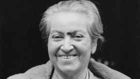 La escritora chilena Gabriela Mistral