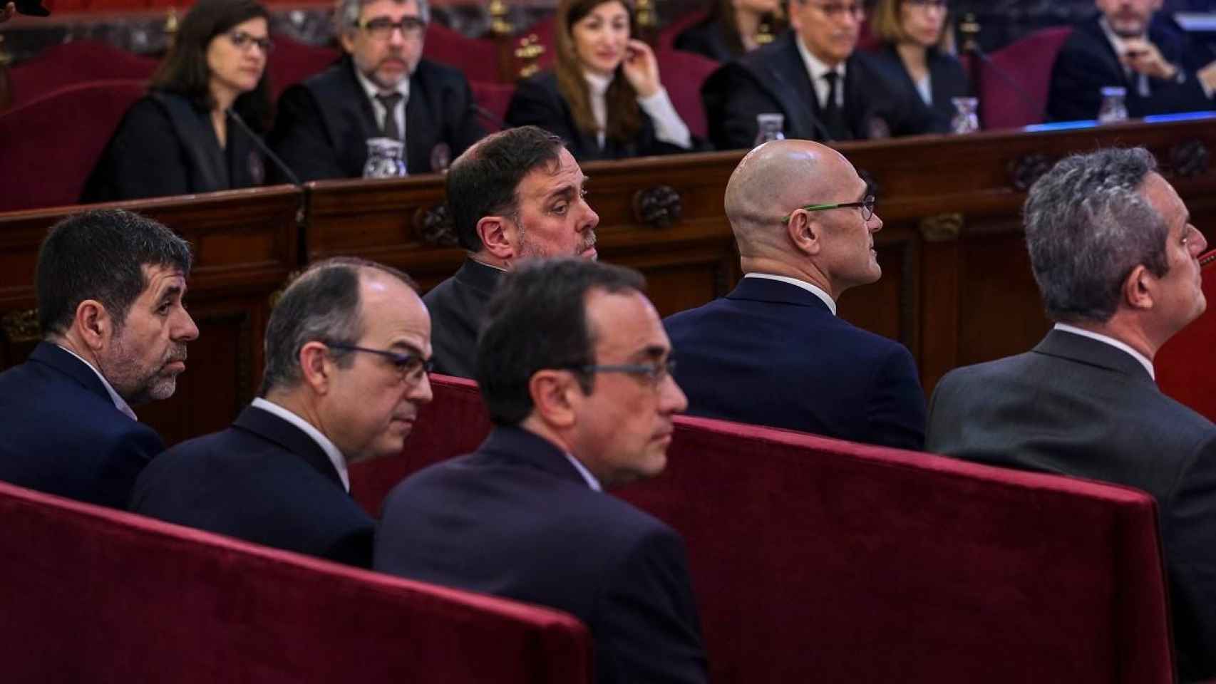 Los políticos presos en el Tribunal Supremo / EFE