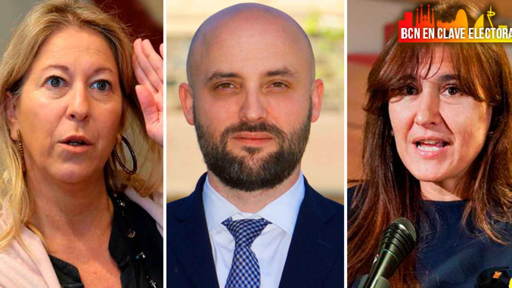 Neus Munté, Jordi Graupera y Laura Borràs / CG