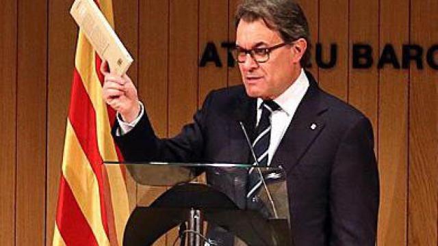 El presidente de la Generalidad, Artur Mas