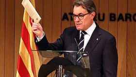 El presidente de la Generalidad, Artur Mas