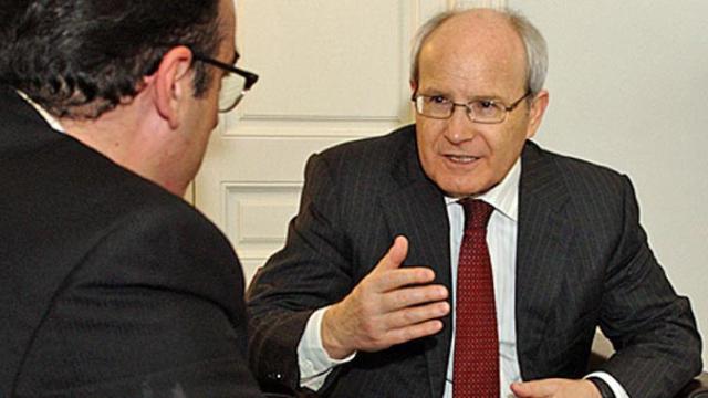 José Montilla, durante la entrevista de Jordi Bernal para CRÓNICA GLOBAL