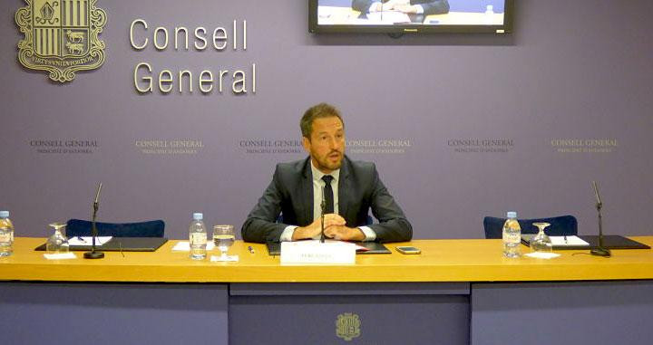 Pere López, el cabeza de lista del Partido Socialdemócrata (PS) / PS
