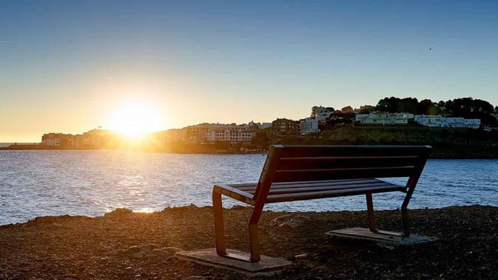 Atardecer en la Costa Brava