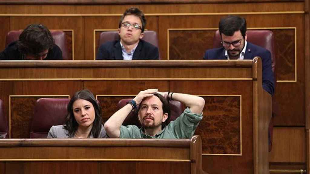 Pablo Iglesias e Irene Montero / EP