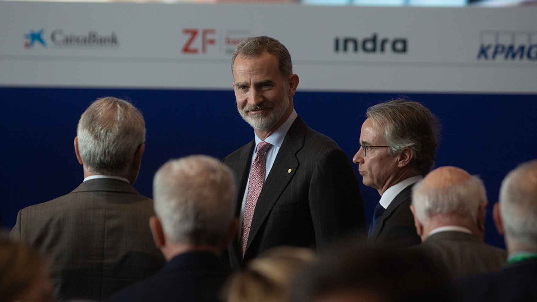 El rey, Felipe VI, en la Reunión del Círculo de Economía / EUROPA PRESS