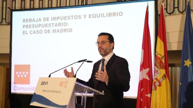 Javier Fernández-Lasquetty, consejero de Hacienda de la Comunidad de Madrid, critica la reunión entre Torra y Sánchez / EXECUTIVE FORUM