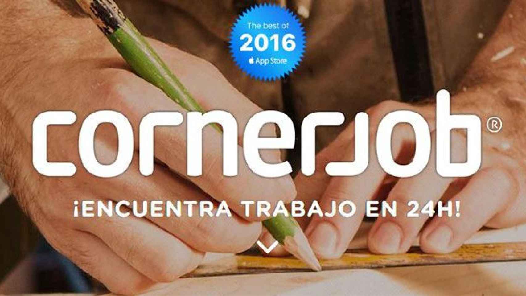 Imagen de la app de CornerJob / EFE