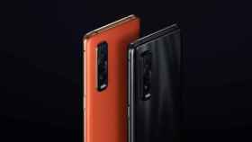 El teléfono OPPO Find X2 Pro en su versión en color negro y naranja / OPPO