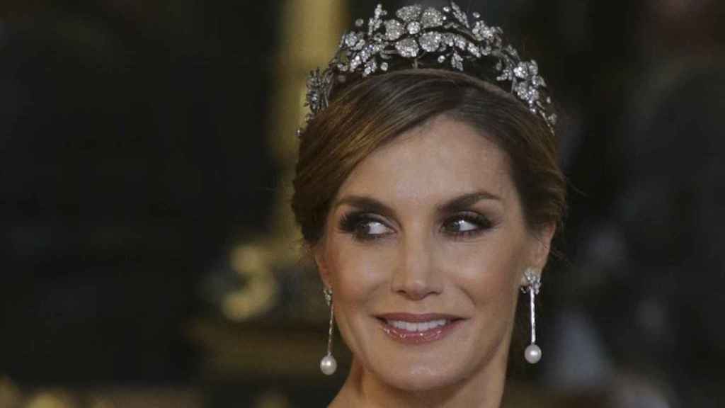 Una foto de archivo de la reina Letizia