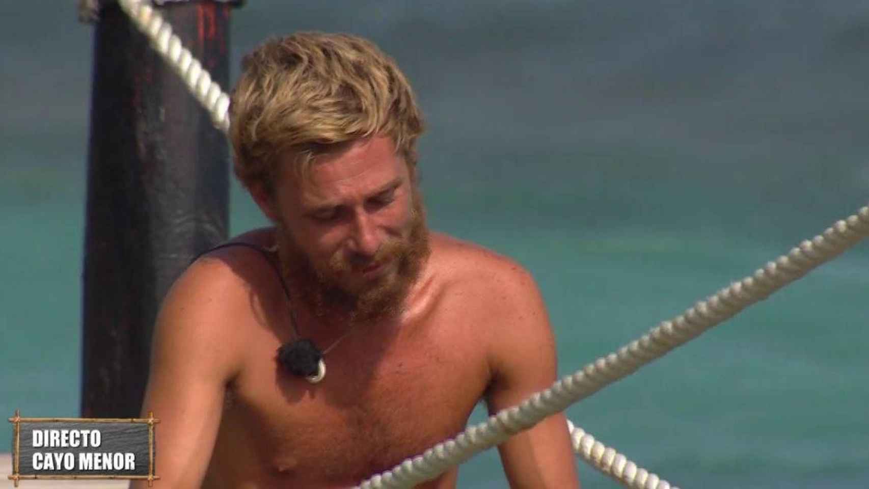 Tom Brusse en 'Supervivientes' / MEDIASET