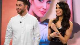 Pilar Rubio y Sergio Ramos en el plató de 'El Hormiguero' / EP