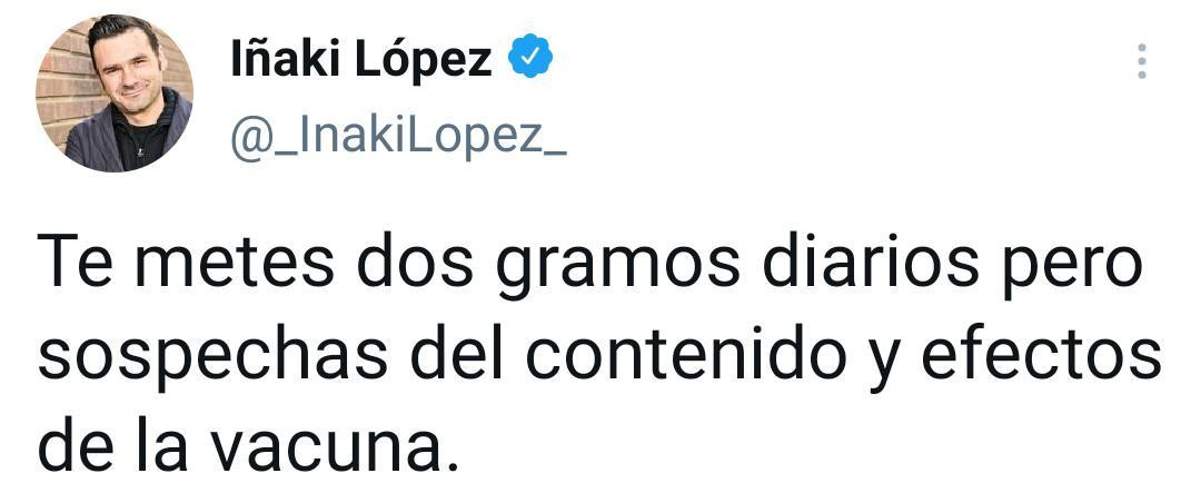 Zasca de Iñaki López a Miguel Bosé