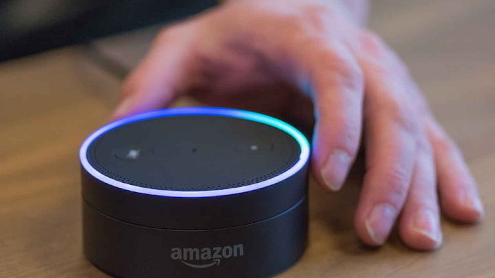 Una foto de archivo de Alexa, el asistente virtual de Amazon