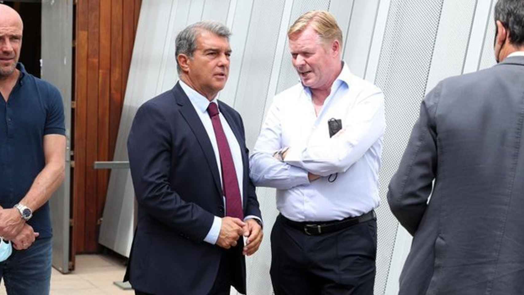 Laporta y Koeman, una relación con muchos altibajos / FCB