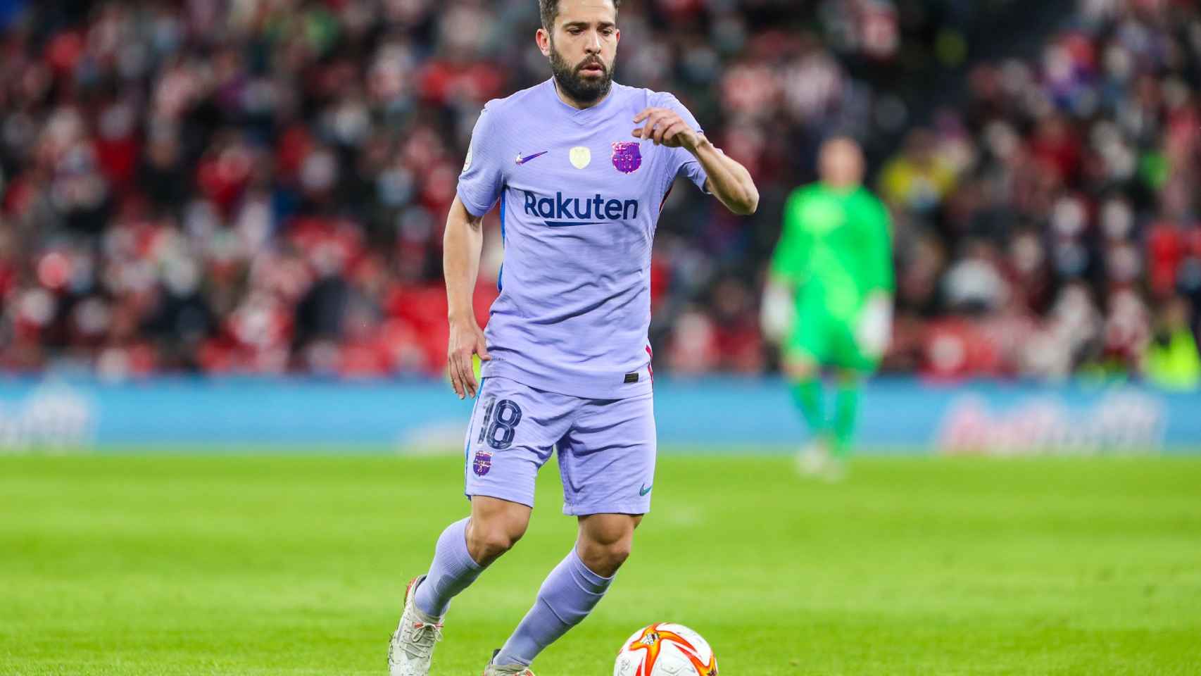 Jordi Alba, uno de los puntos bajos del Barça en la derrota contra el Athletic / FCB