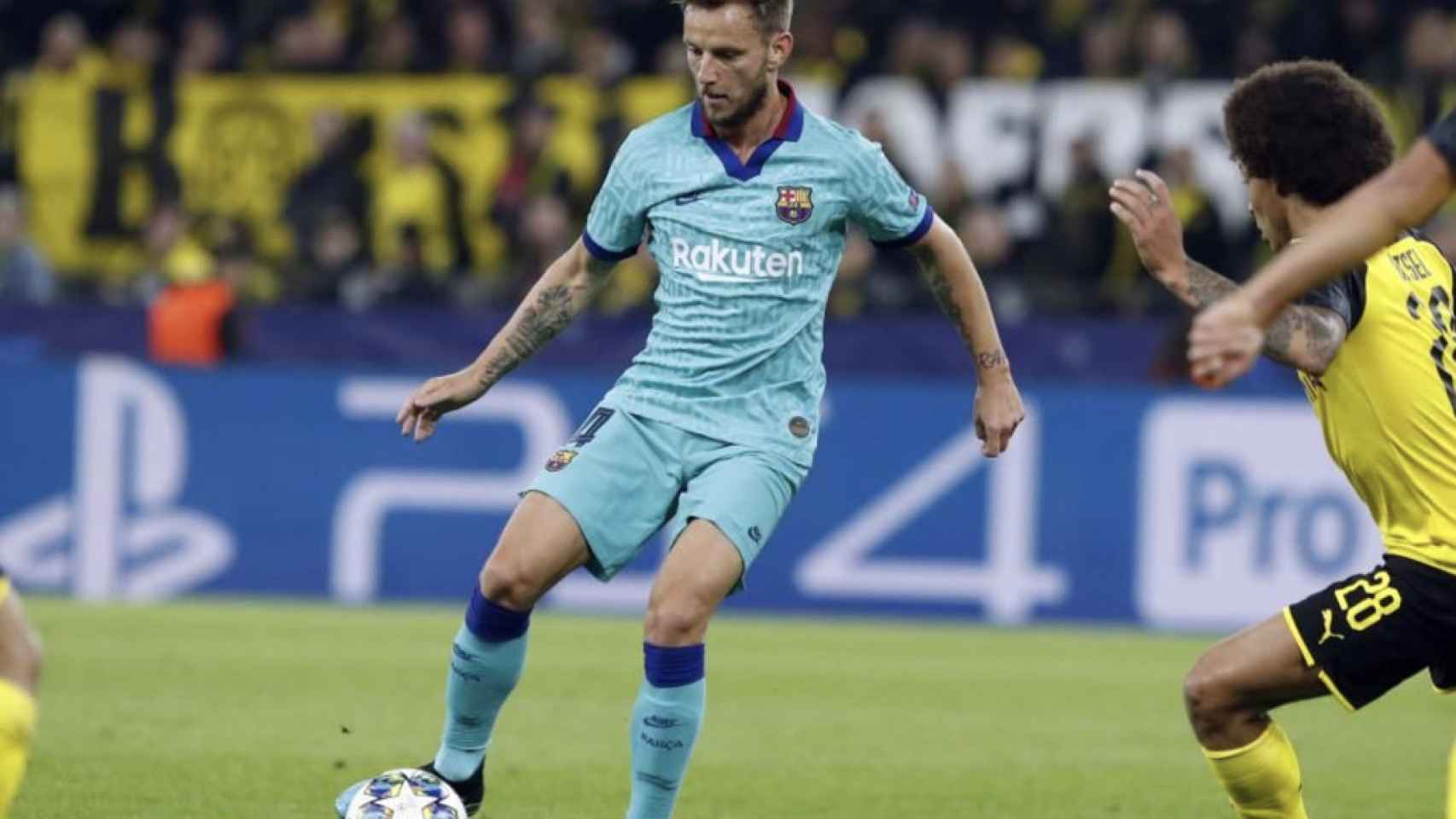 Una foto de Ivan Rakitic durante el Borussia Dortmund - Barça / FCB