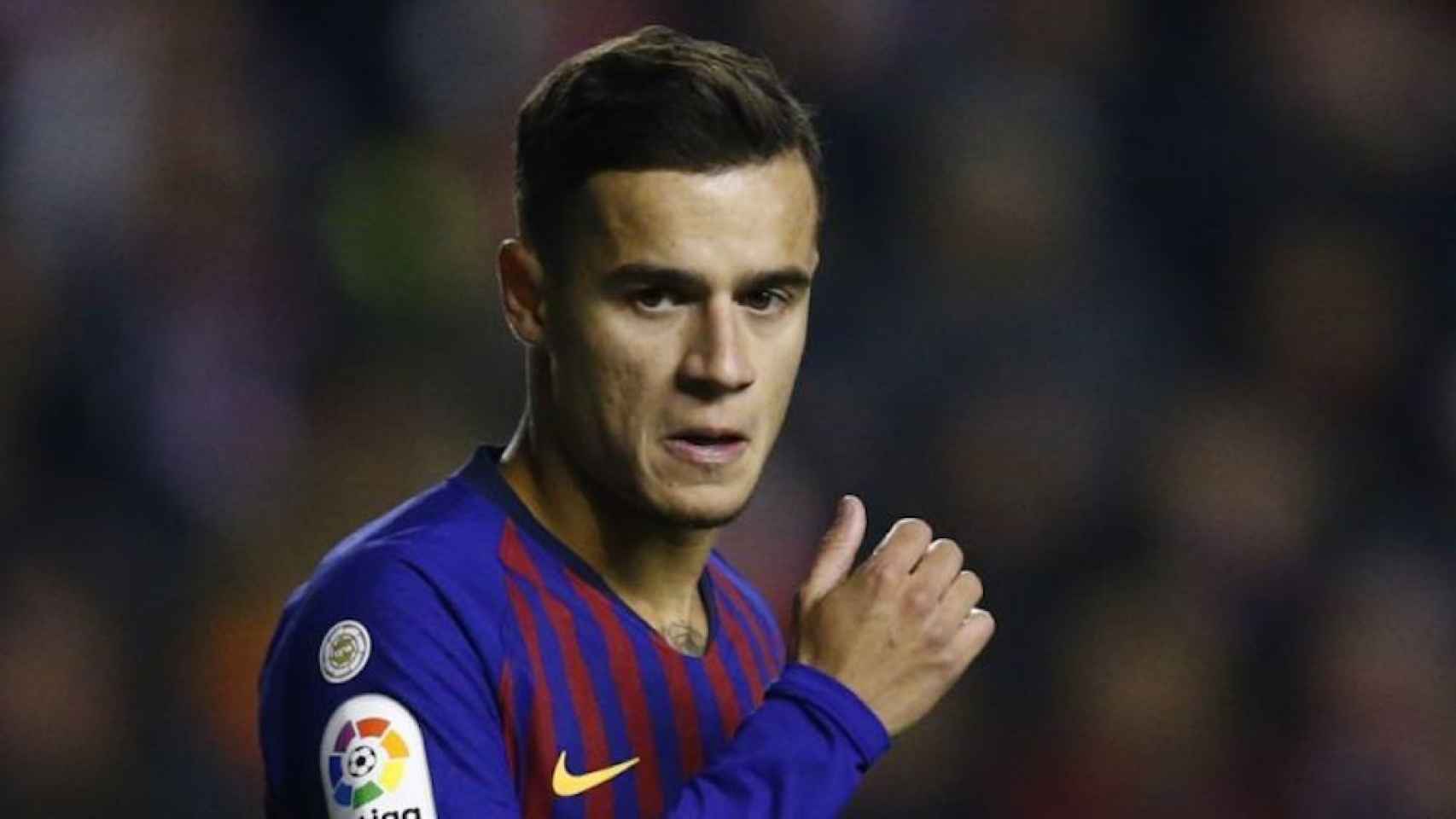 Una foto de Philippe Coutinho durante un partido con el Barça / EFE