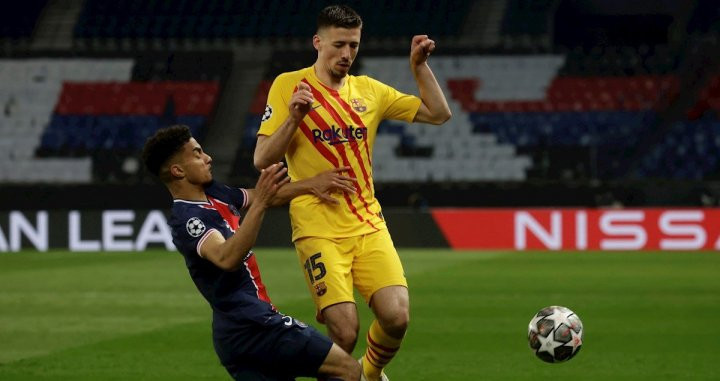 Clément Lenglet contra el PSG / EFE