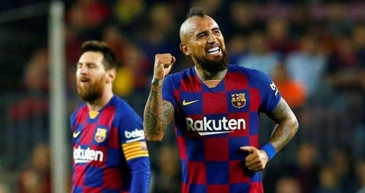 El futuro de Vidal se mantiene en el aire/ FCB