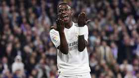 Vinicius, en un partido con el Real Madrid | EFE