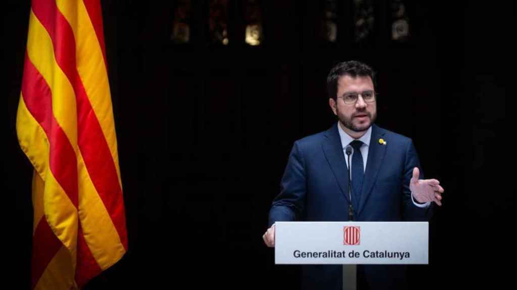 Pere Aragonès, presidente de la Generalitat de Cataluña / EP