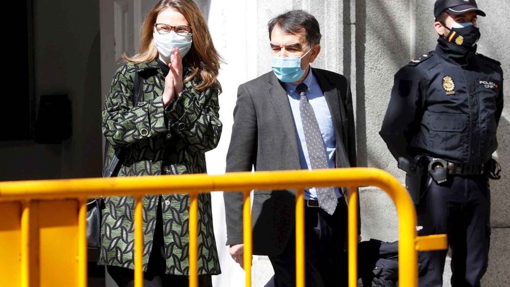 La fugada Serret visita el Tribunal Supremo antes de ser diputada