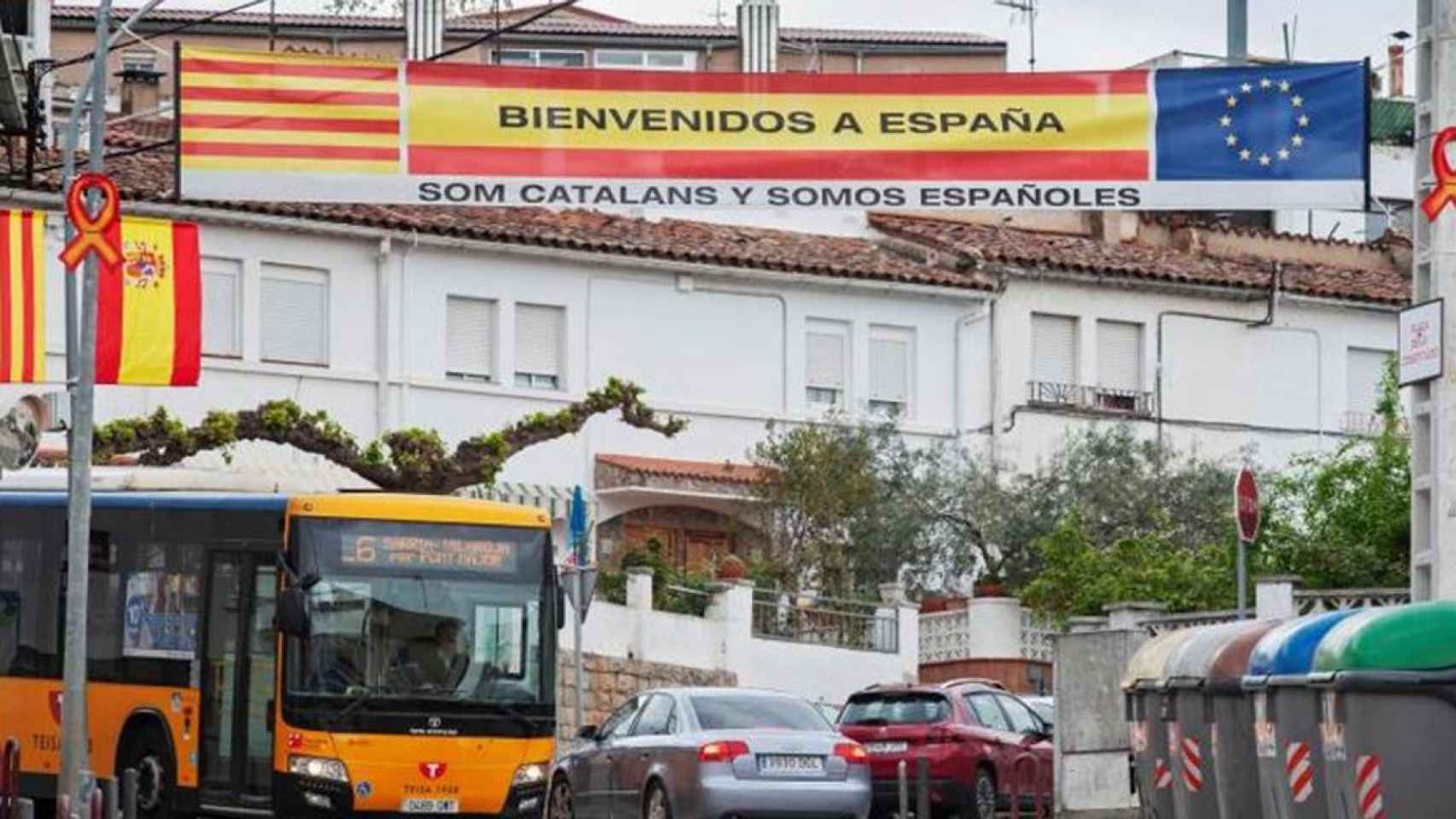 El barrio de Vila-roja (Girona) donde el independentismo no ha podido penetrar / EFE