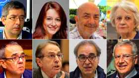 Jordi Amat, Laia Bonet, Joan Botella, Victoria Camps, Joan Coscubiela, Raimon Obiols, Joan Subirats y Josep Maria Vallés, firmantes de un manifiesto en contra de los excesos de la prisión preventiva