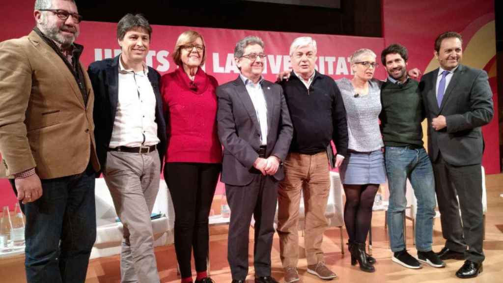 Una foto del acto de Societat Civil Catalana en Girona