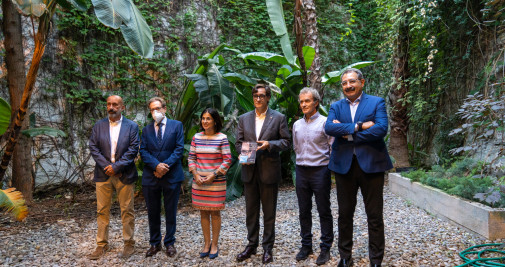 Presentación del nuevo libro de Salvador Illa, 'El año de la pandemia' / GALA ESPÍN - CG