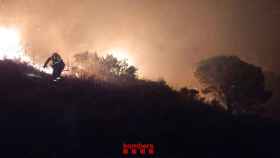 Incendio en la Selva del Camp (Tarragona) / BOMBERS