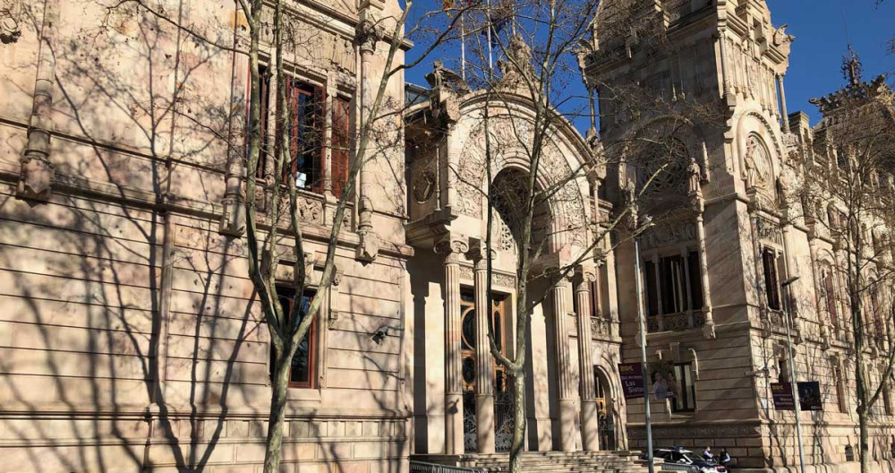 Fachada de la Audiencia Provincial de Barcelona, donde se juzga al acusado del crimen de Granollers / CG