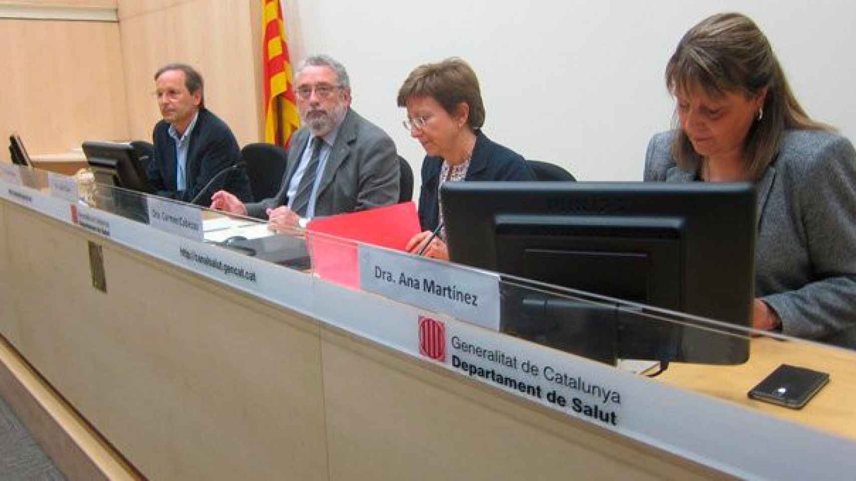 Rueda de prensa del departamento de Salud de la Generalitat sobre los últimos casos de meningitis / CG