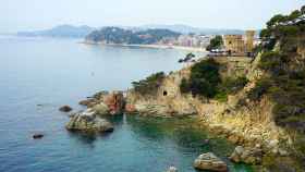 El castillo de Lloret, su edificio más emblemático, acoge un espacio pedagógico sobre la crisis climática / Yolanda Cardo