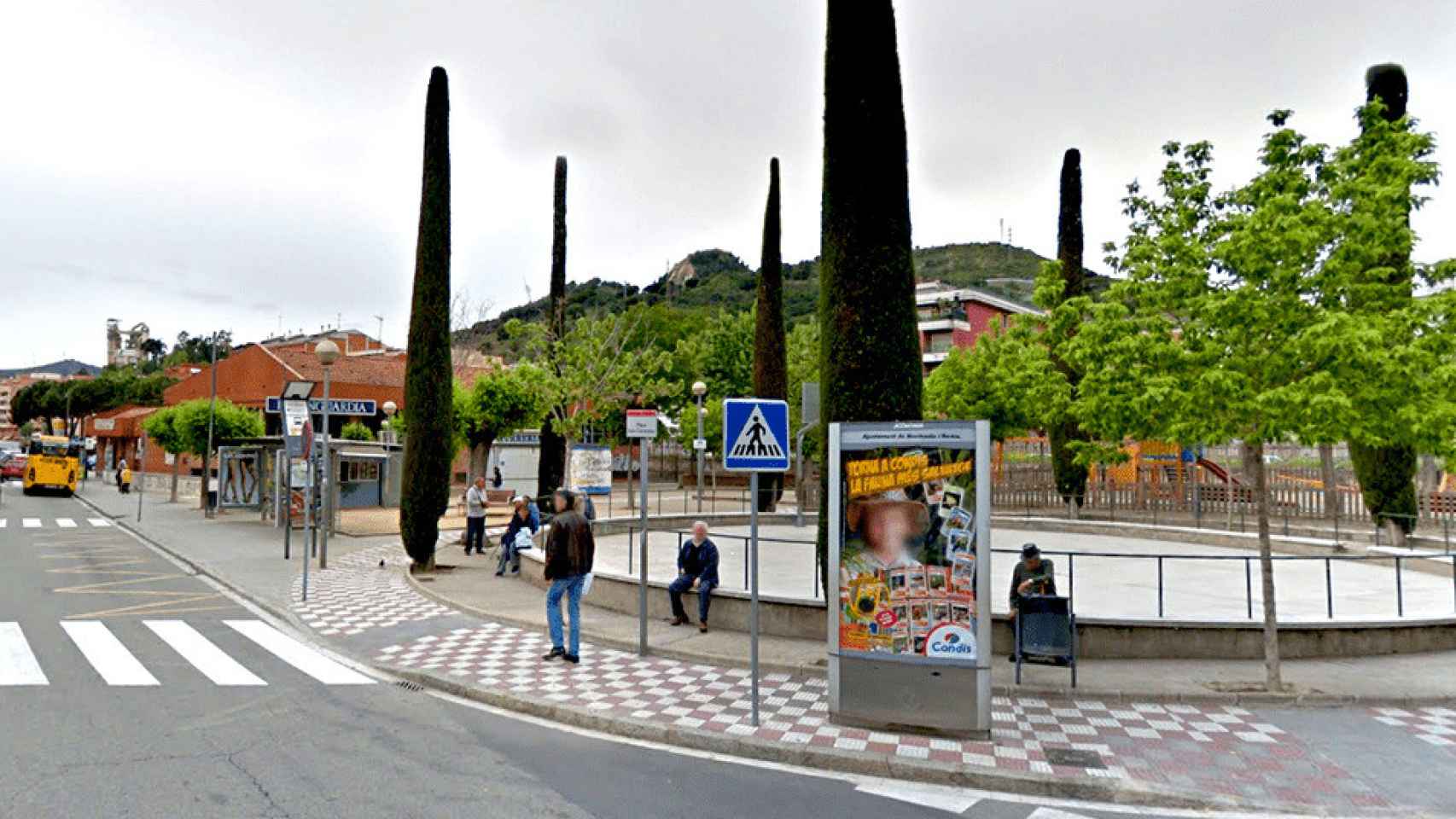 Vistas de una calle de Montcada i Reixac