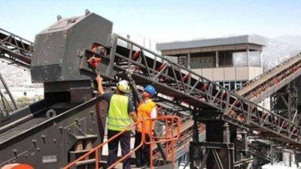 Maquinaria de Sandvik en una instalación minera / CG