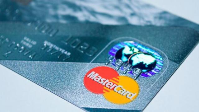 Una tarjeta de crédito