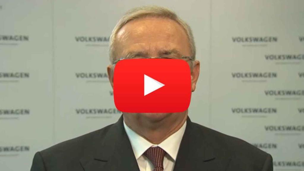 Declaración de Martin Winterkorn, CEO de Volkswagen AG.