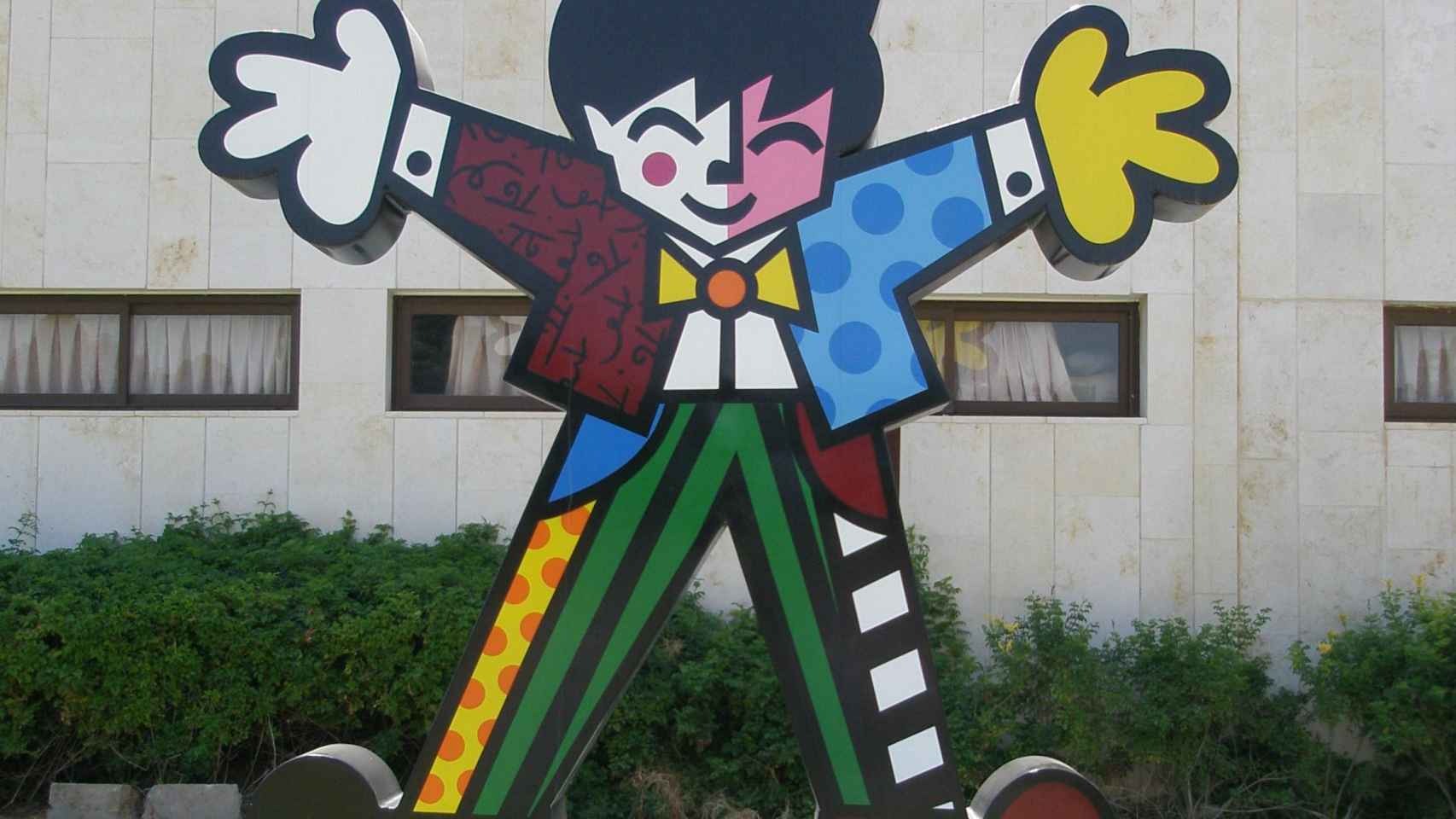 La obra 'Welcome', de Romero Britto / DAVID SHAY