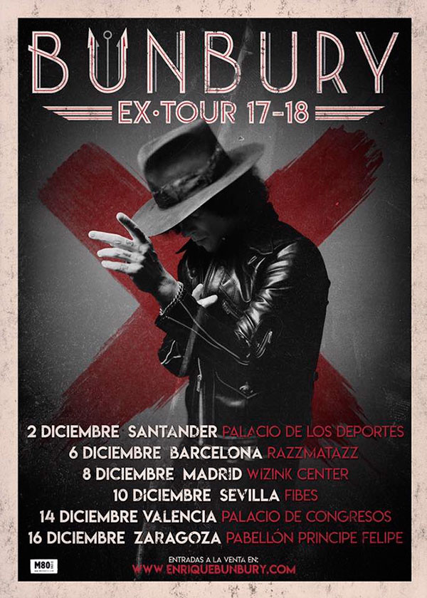 bunbury disco gira