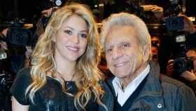 Shakira y su padre, William Mebarak