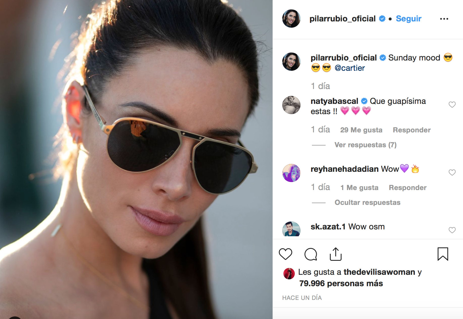 Pilar Rubio  instagram