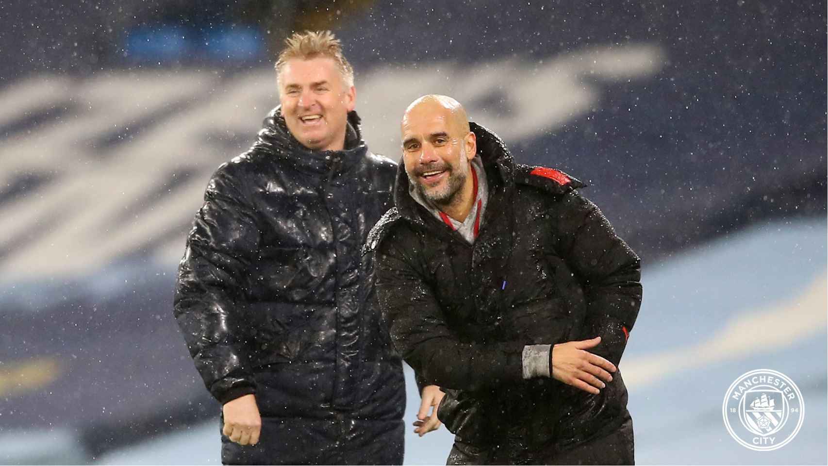 Pep Guardiola celebrando un gol del Manchester City / Manchester City