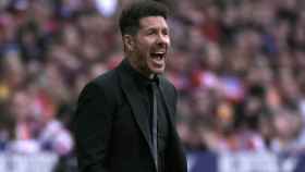 Simeone, en un partido con el Atlético de Madrid | EFE