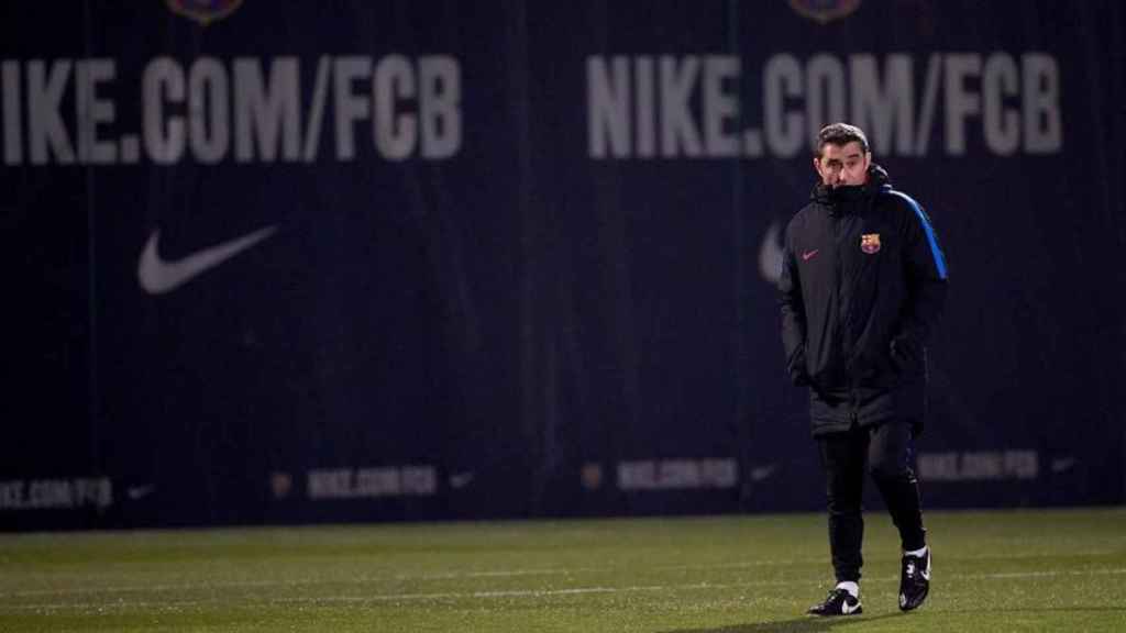 Una foto de archivo de Ernesto Valverde en la Ciutat Esportiva / EFE