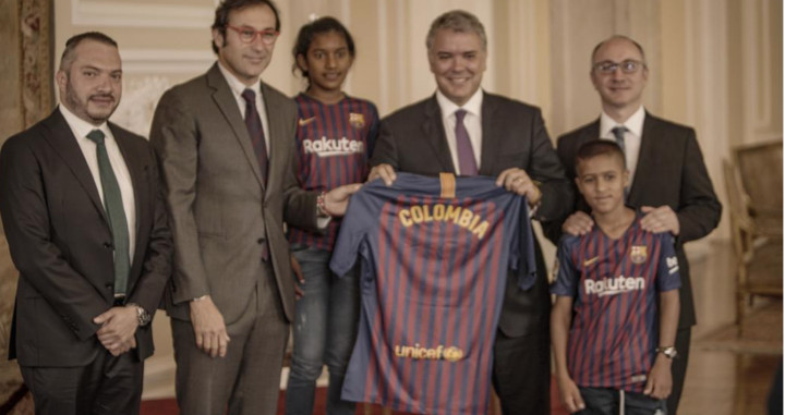 Fundación Barça proyecto Colombia