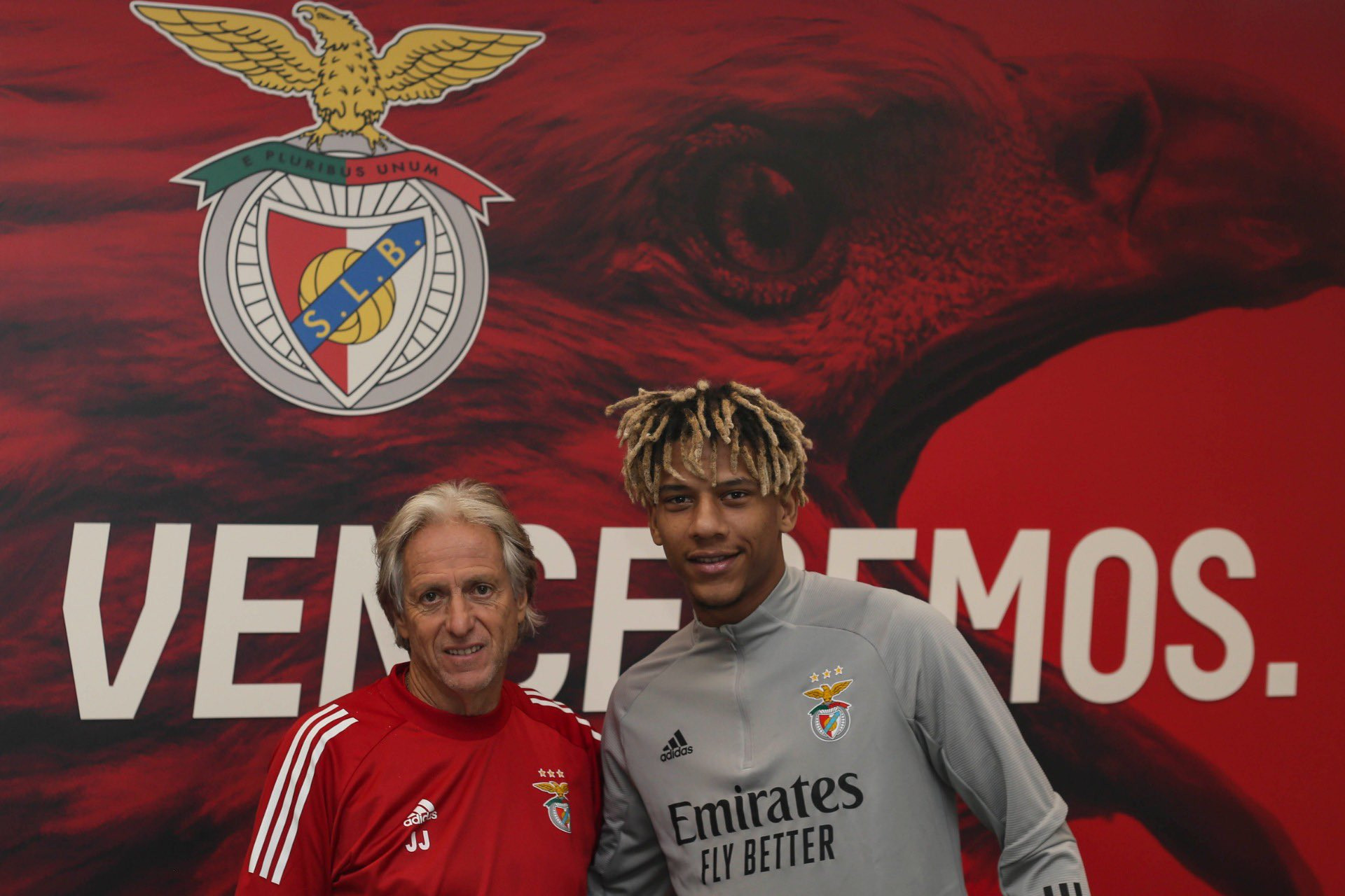 Todibo en una imagen de archivo con el Benfica / Benfica