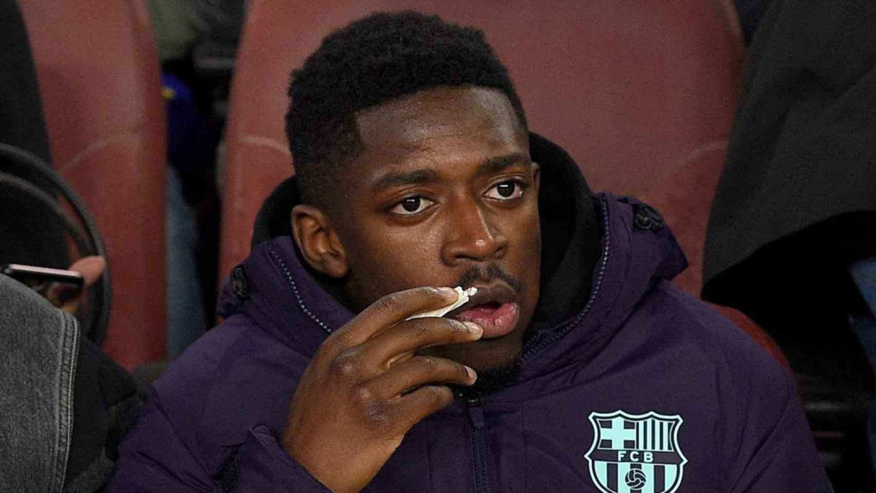 Dembelé, suplente en un partido del Barça | EFE