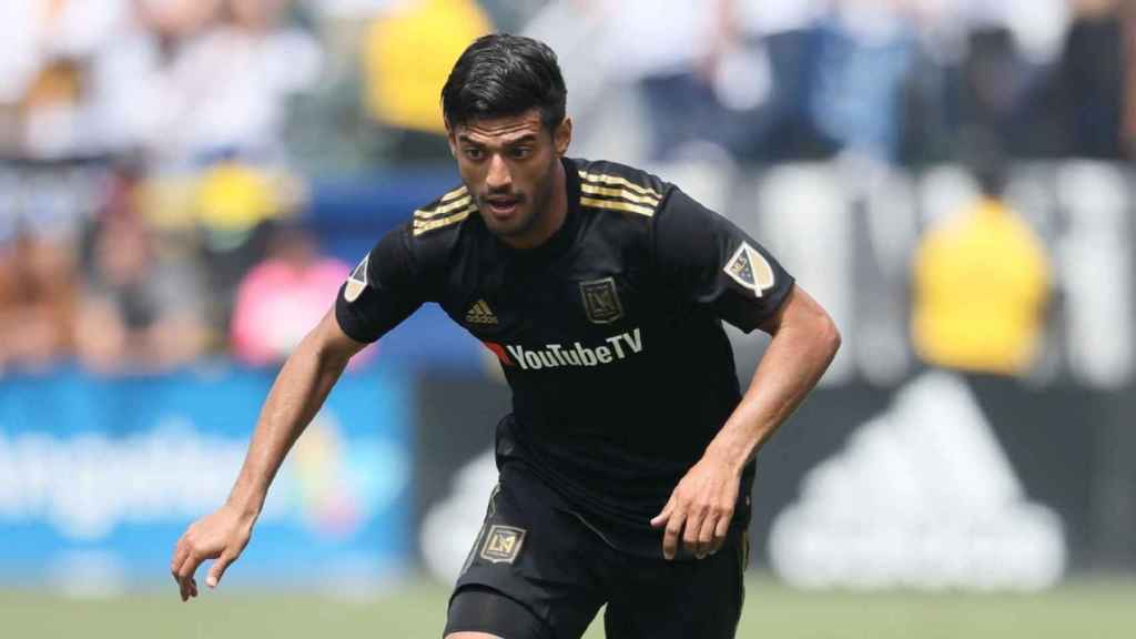 Carlos Vela en un partido con Los Ángeles FC / EFE